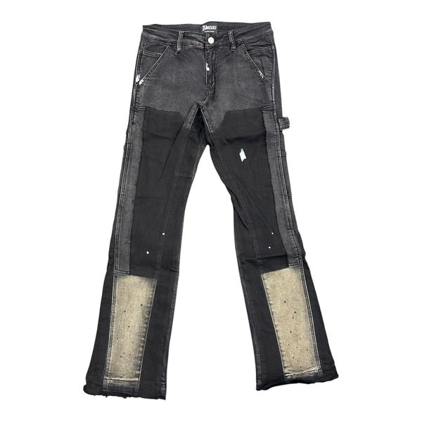 Triple 7's SevenSniper Flare Carpenter Pant (Black)