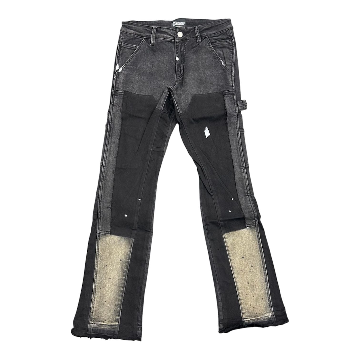 Triple 7's SevenSniper Flare Carpenter Pant (Black)