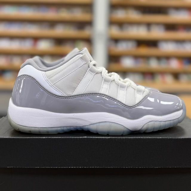 Jordan 11 Retro Low Cement Grey (GS) - Preowned