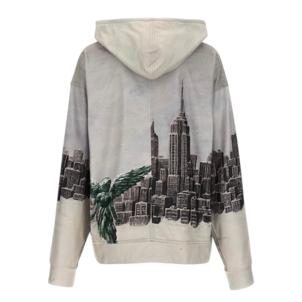 Who Decides War Angel Over City Zip Up - Preowned