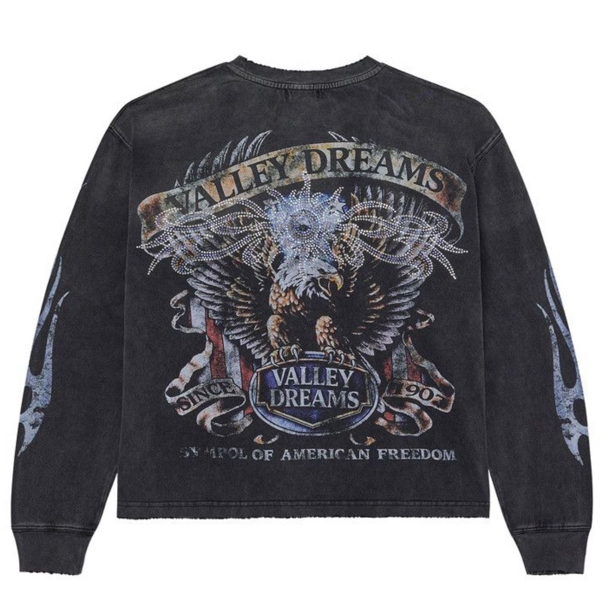 Vale Forever Valley Bling L/S Tee (Black)