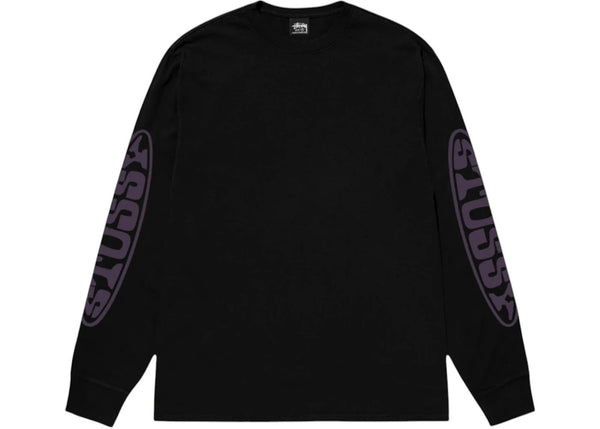 Stussy Pill L/S Tee Black