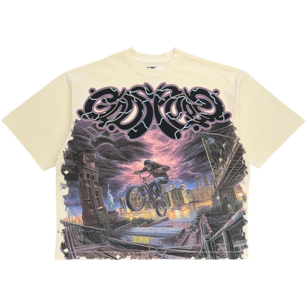 Godspeed BMX Tee (Bone)