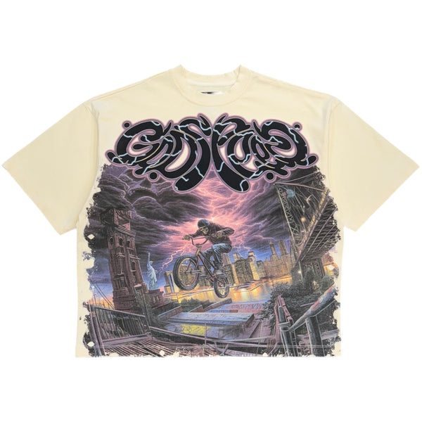 Godspeed BMX Tee (Bone)
