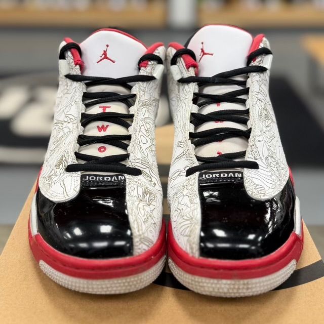 Jordan Dub Zero White Varsity Red (2022) (GS) - Preowned