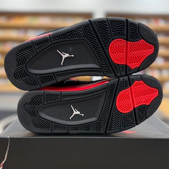 Jordan 4 Retro Red Thunder (GS) - Preowned