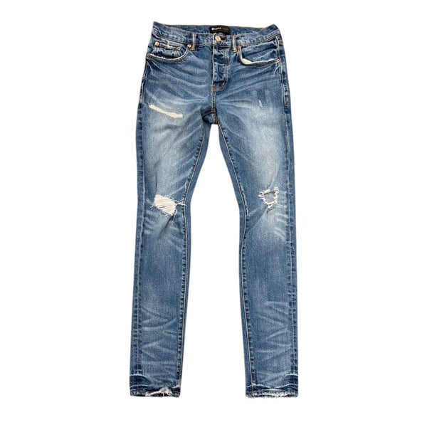 Purple Brand Distressed Jean (Blue) - Preowned