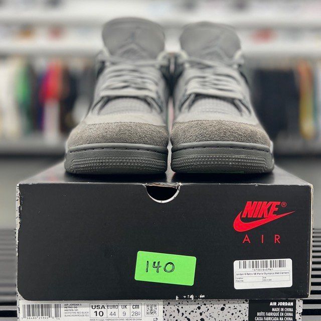 Jordan 4 Retro SE Paris Olympics Wet Cement - Preowned