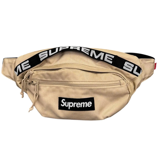 Supreme Waist Bag (SS18) (Tan) - Preowned