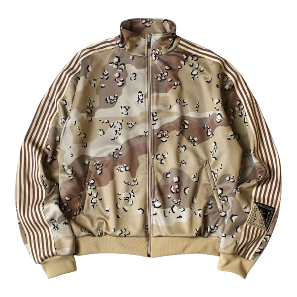 Kapital Smooth Jersey Chocolate Chip Camouflage Track Jacket - Preowned
