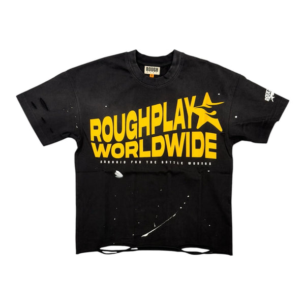 Roughplay Worldwide Tee (Black/Yellow)
