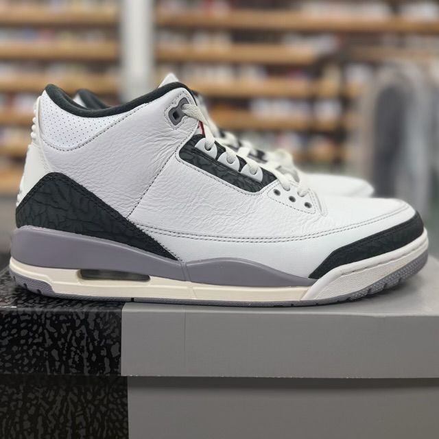 Jordan 3 Retro Cement Grey - Preowned