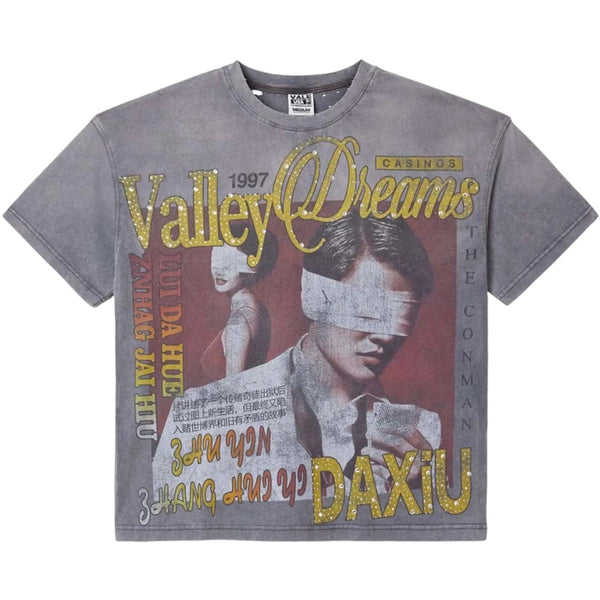 Vale Forever Charcoal Casino Bling Tee (Grey)