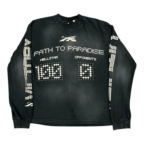 Hellstar Scoreboard Long-Sleeve (Washed Black) - Preowned