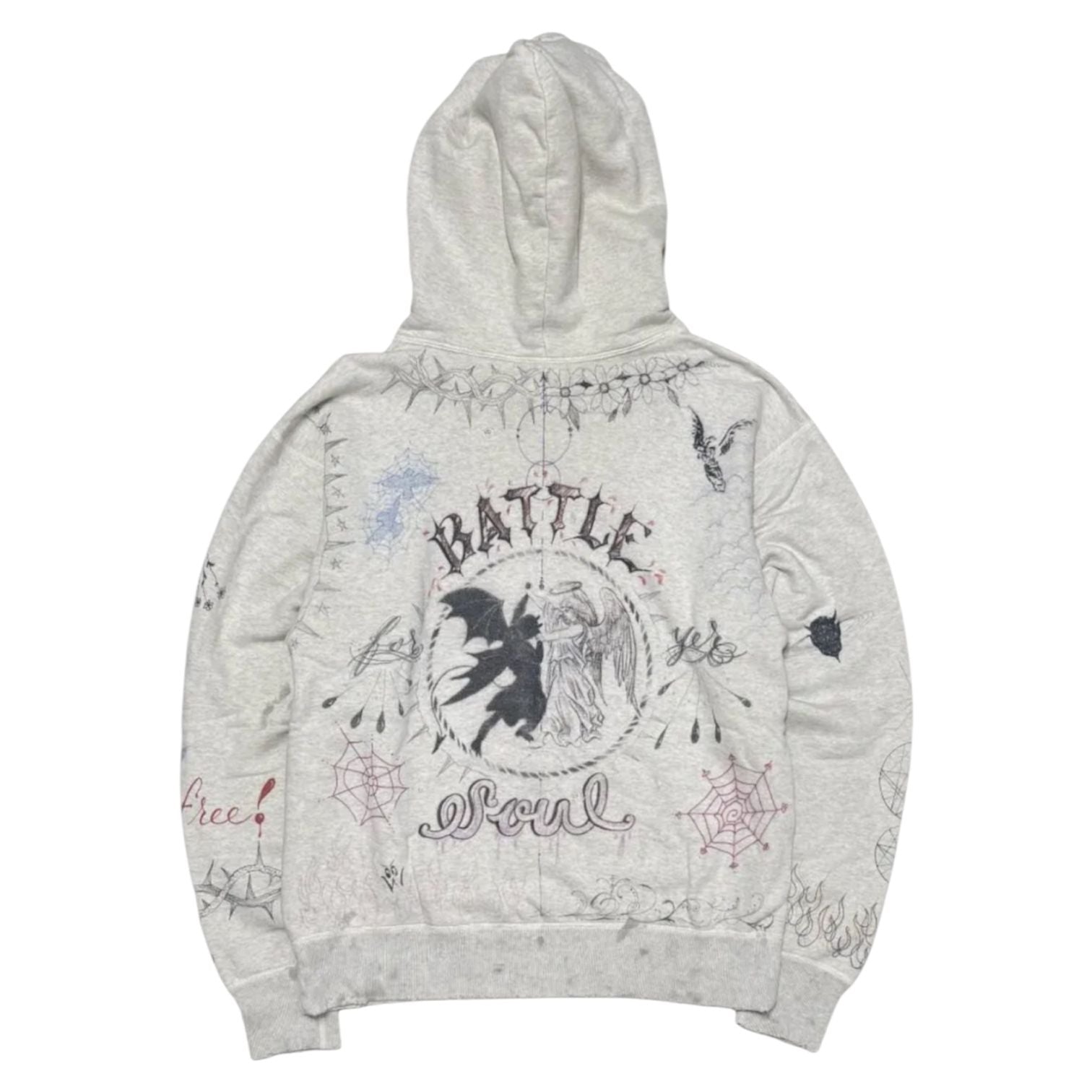 Saint Michael x Dr.Woo Heaben or Hell Hoodie - Preowned