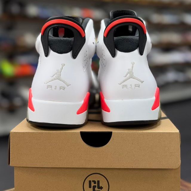 Jordan 6 Retro Infrared White (2014) - Preowned
