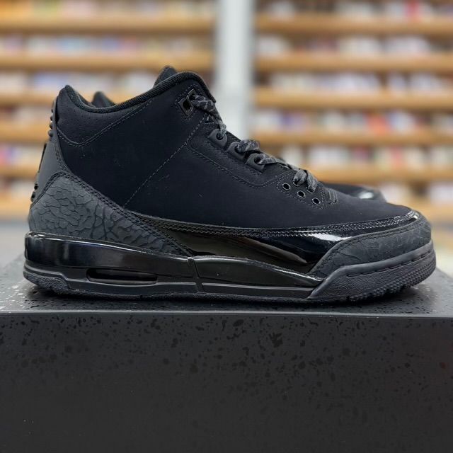 Jordan 3 Retro Black Cat (2025) (GS) - Preowned