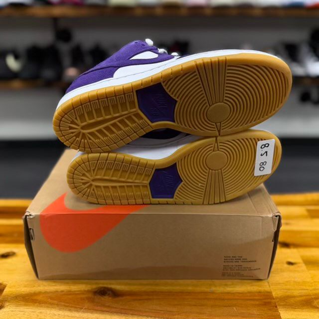 Nike SB Dunk Low Pro ISO Orange Label Court Purple - Preowned