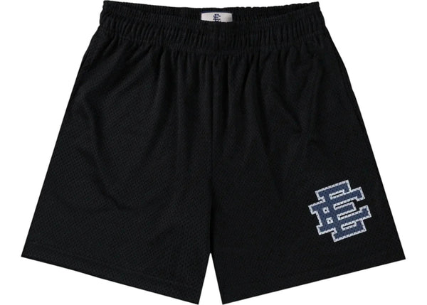Eric Emanuel EE Shorts Black/Navy Blue/White