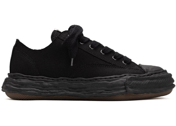 Maison Mihara Yasuhiro Peterson 23 OG Sole Canvas Low Black Black - Preowned