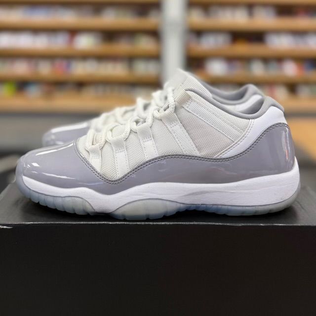 Jordan 11 Retro Low Cement Grey (GS) - Preowned