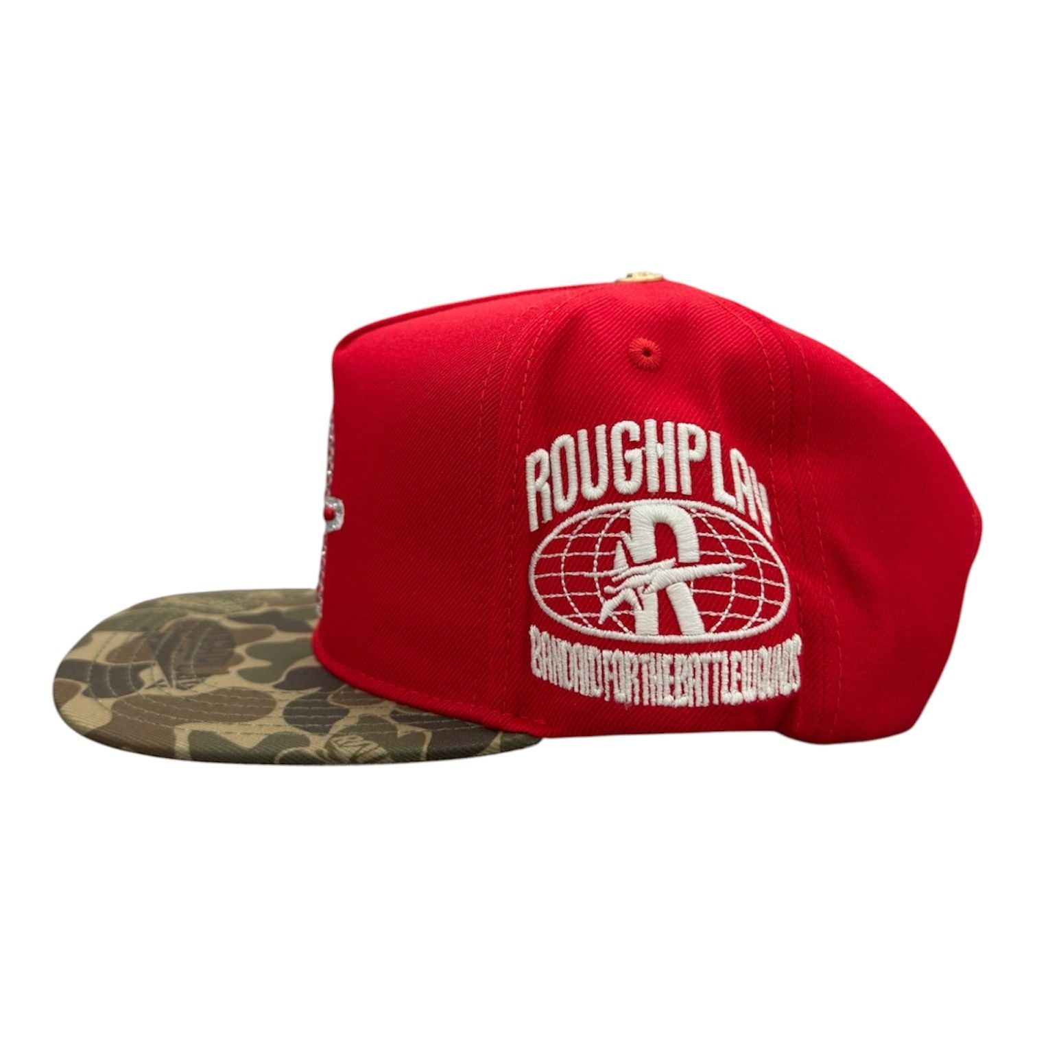 Roughplay Camo Snapback (Red)