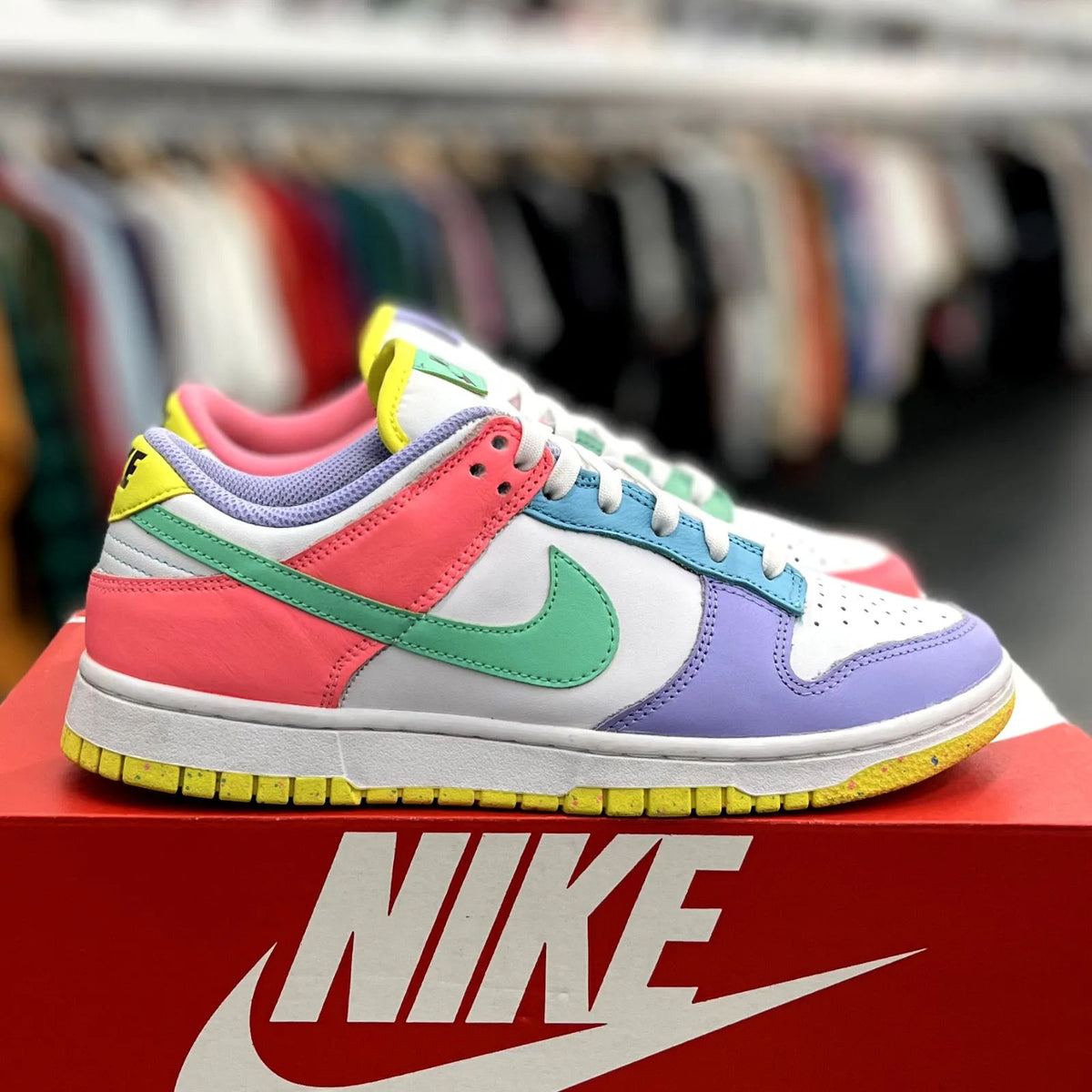Nike Dunk Low SE Easter Candy (Women's) - Preowned