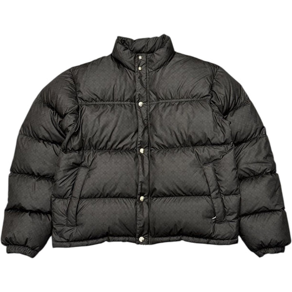 Chrome Hearts Monogram Dagger Puffer Jacket (Black) - Preowned