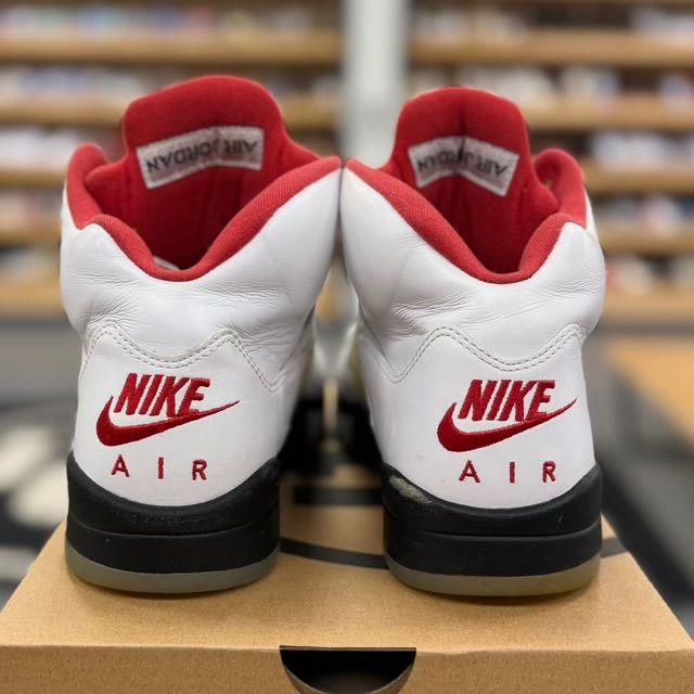 Jordan 5 Retro Fire Red Silver Tongue (2020) - Preowned