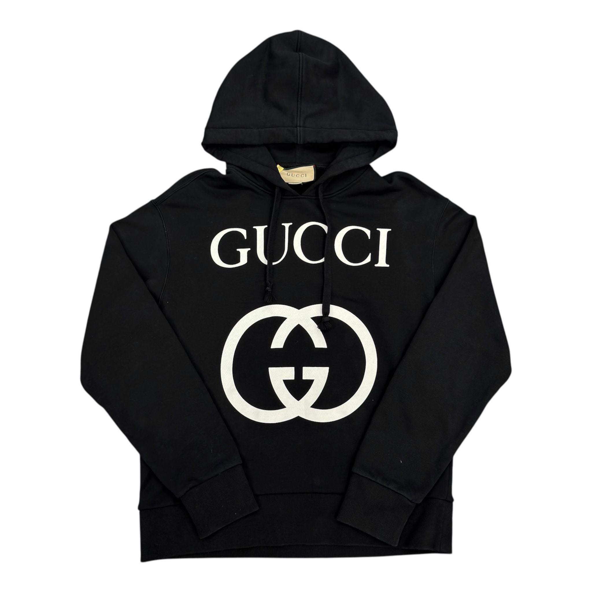Gucci Interlocking G Hoodie (Black) - Preowned