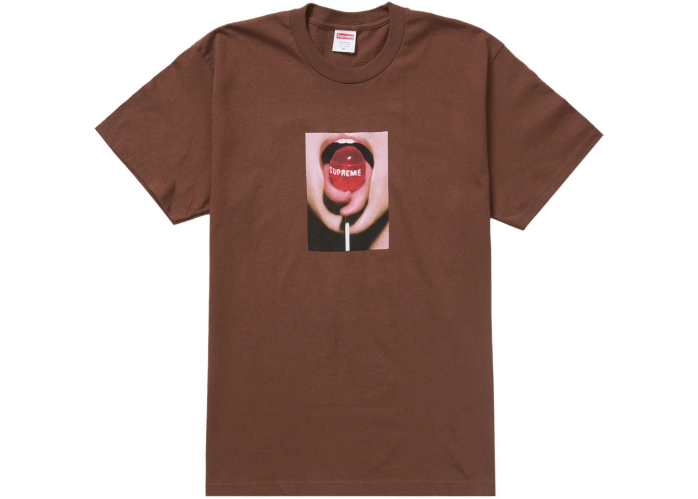 Supreme Lollipop Tee Brown - Preowned