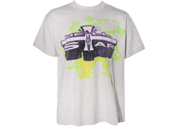 Hellstar Jesus T-Shirt Grey