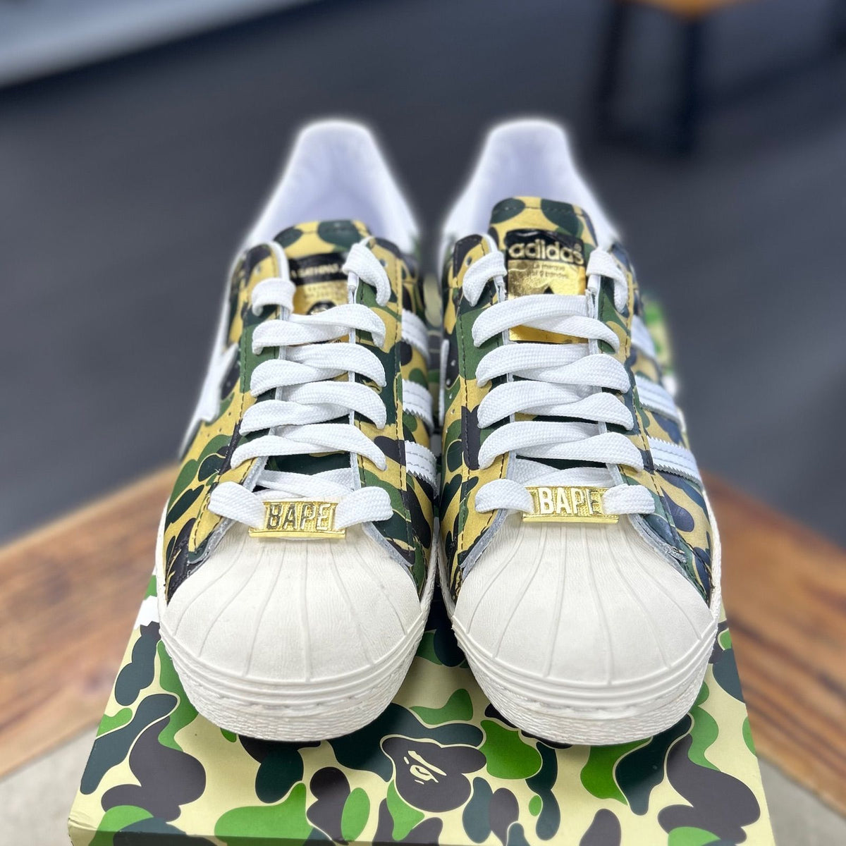 adidas Superstar Bape ABC Camo Green - Preowned