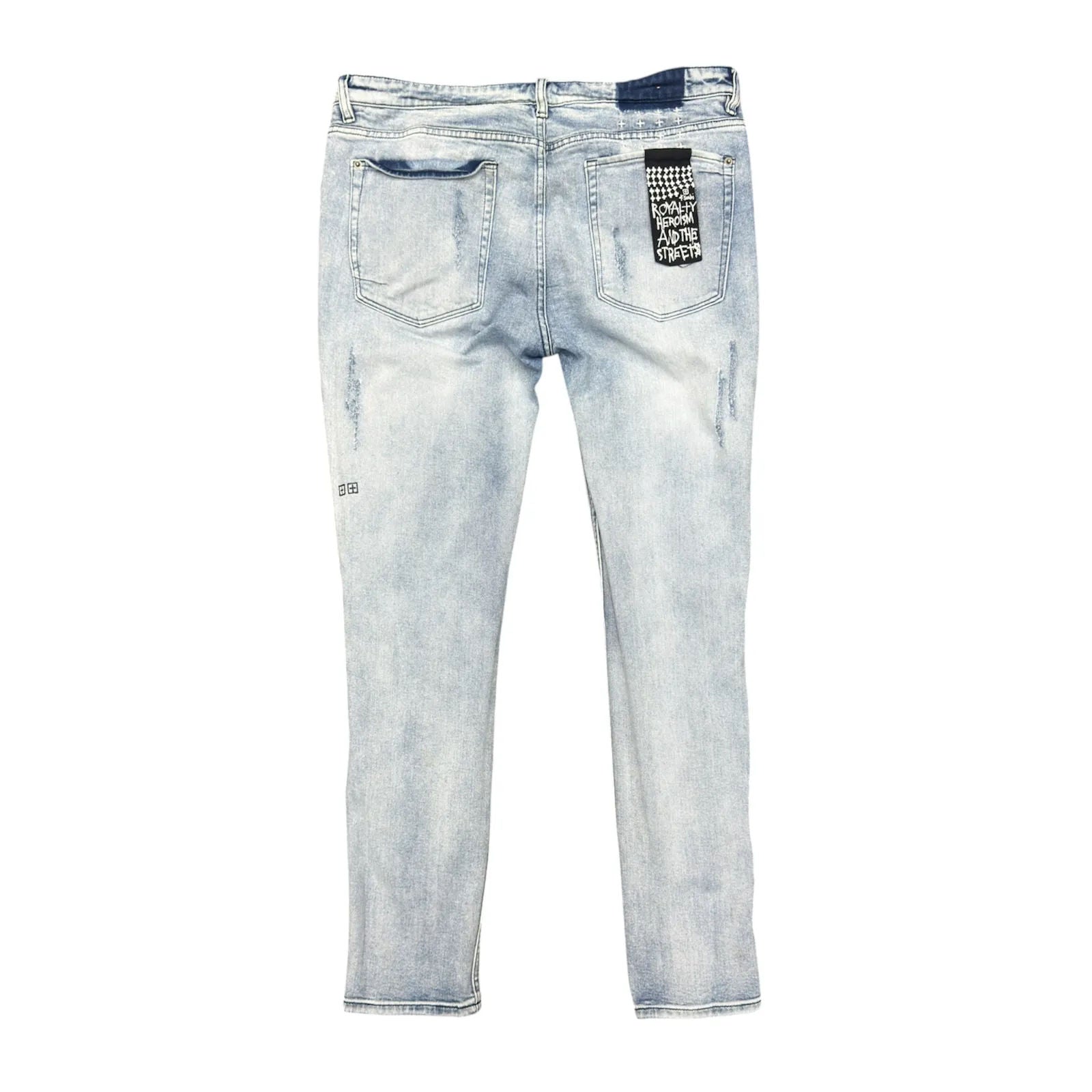 Ksubi Van Winkle Trashed Jeans (Light Wash)  - Preowned