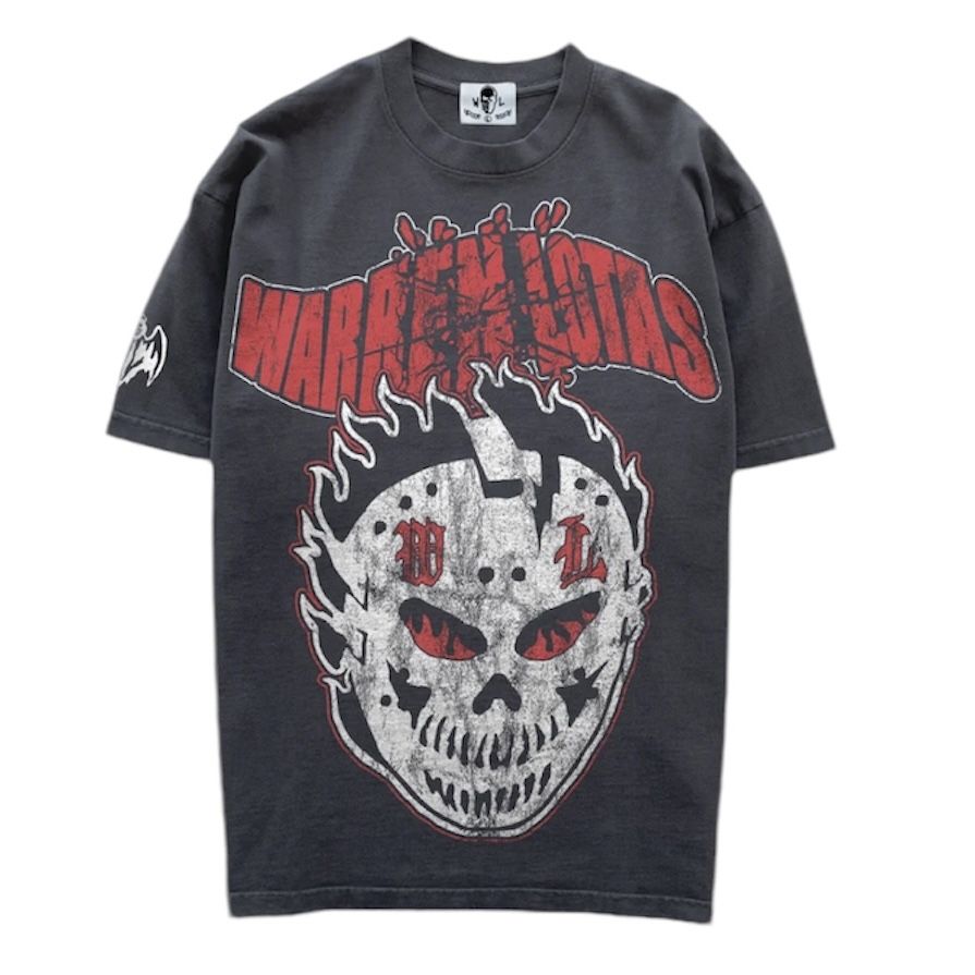 Warren Lotas Fiery Glare Tee (Washed Black)
