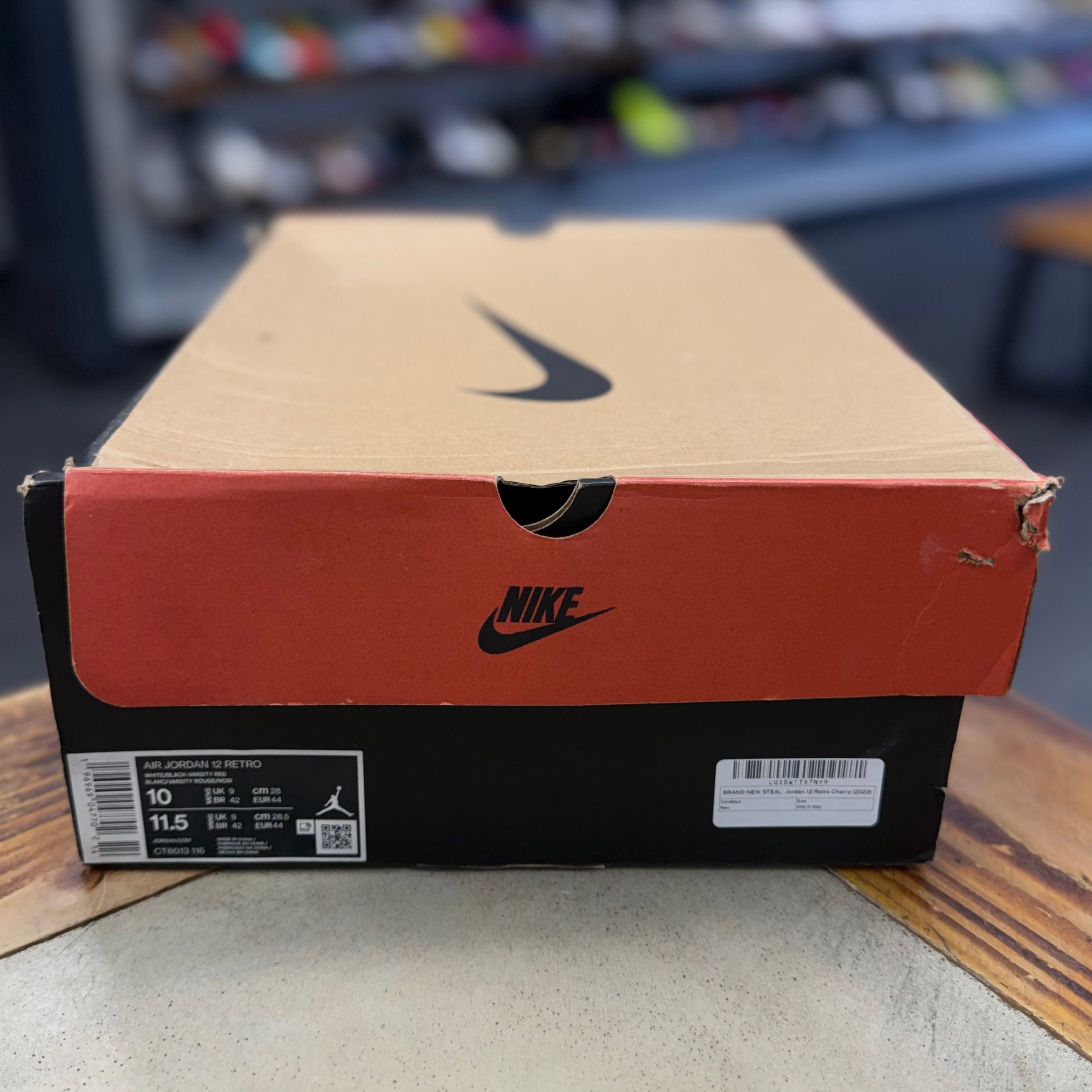BRAND NEW STEAL - Jordan 12 Retro Cherry (2023)