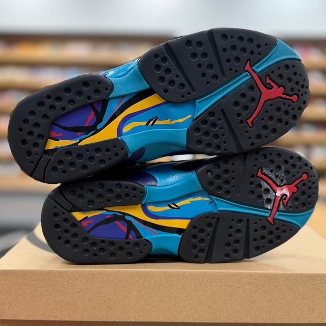 Jordan 8 Retro Aqua (2025) (GS) - Preowned