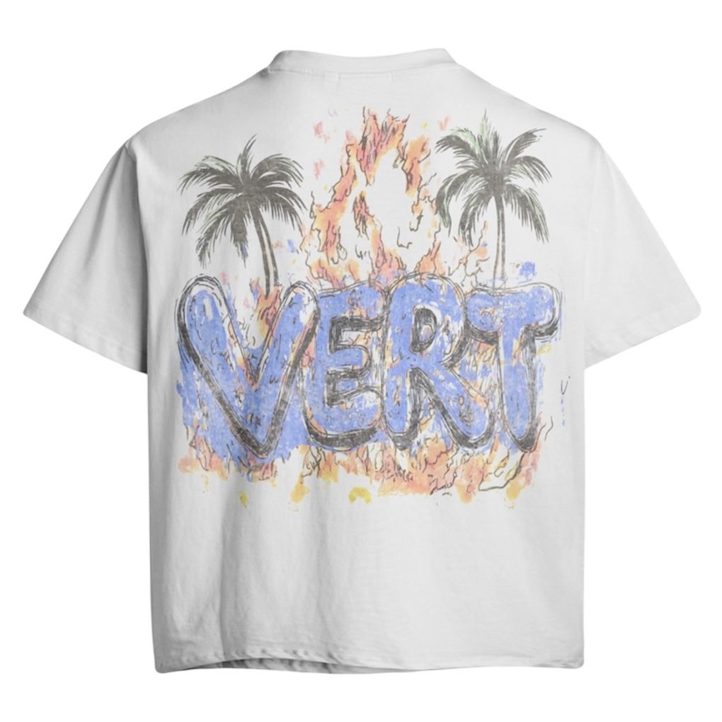 Retrovert Hollywood Tee (White/Blue)