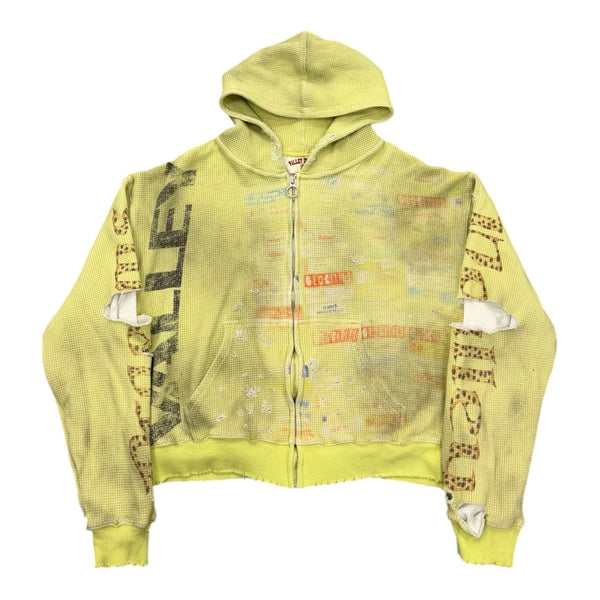 Vale Forever Glitch Hoodie (Lime Green) - Preowned