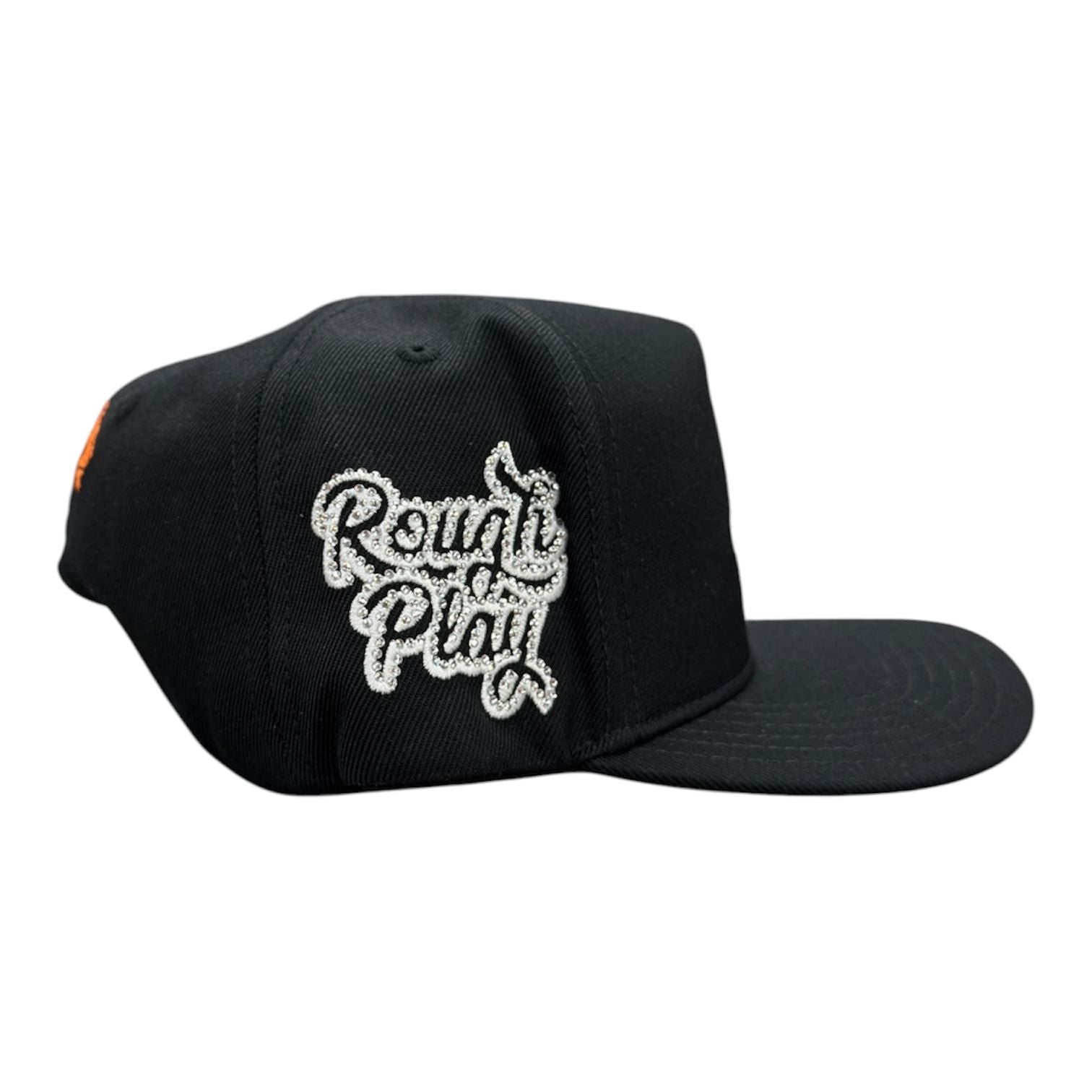 Roughplay Snapback (Black/Orange)