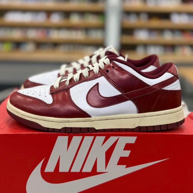 Nike Dunk Low PRM Vintage Team Red (Women's) - Preowned