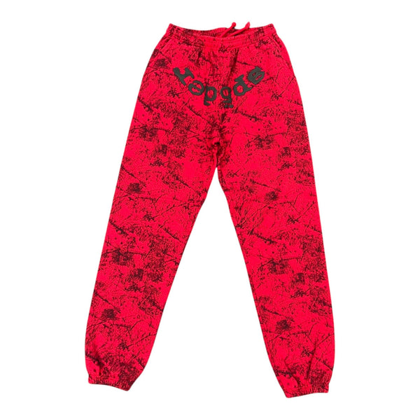 Sp5der OG Tree Camo Sweatpant Red - Preowned