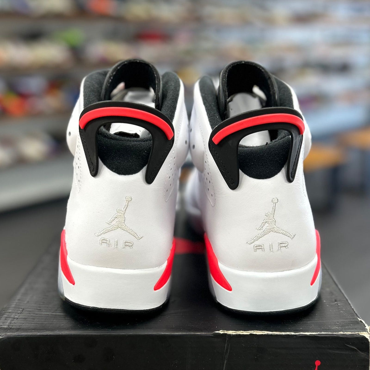 Jordan 6 Retro Infrared White (2014) - Preowned