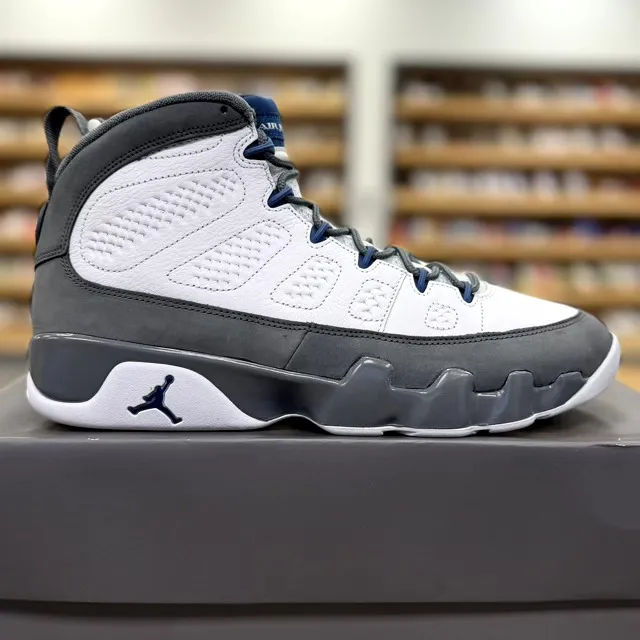 Jordan 9 Retro Flint Grey French Blue (2026) - Preowned
