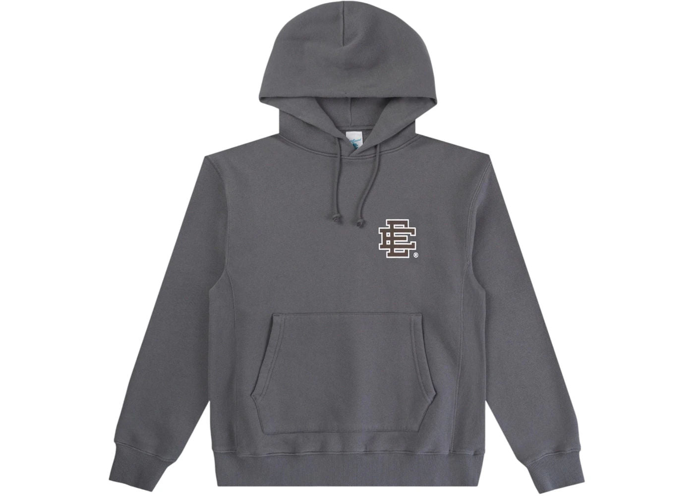 Eric Emanuel EE Basic Hoodie Charcoal/Brown - Preowned