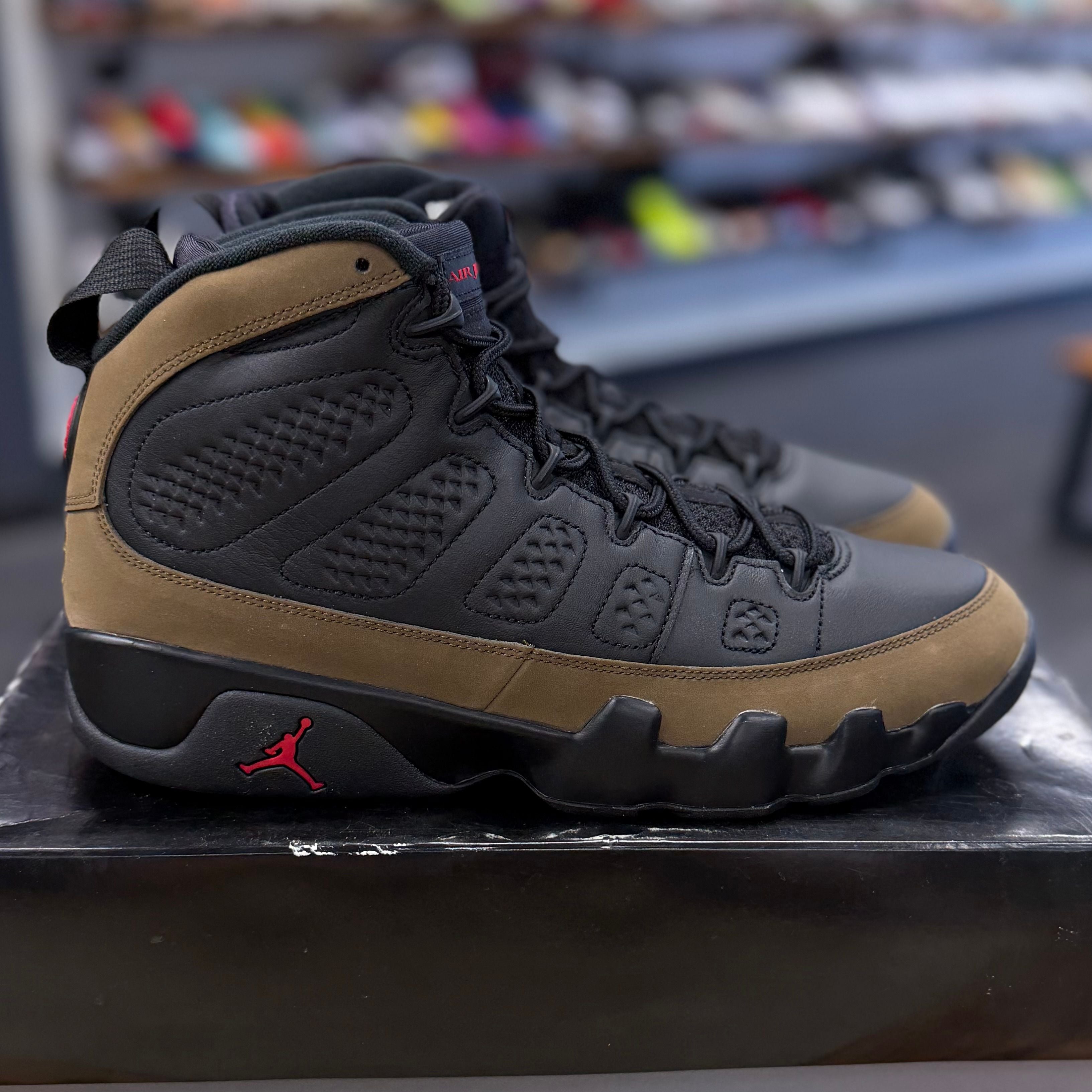 BRAND NEW STEAL - Jordan 9 Retro Olive (2024)