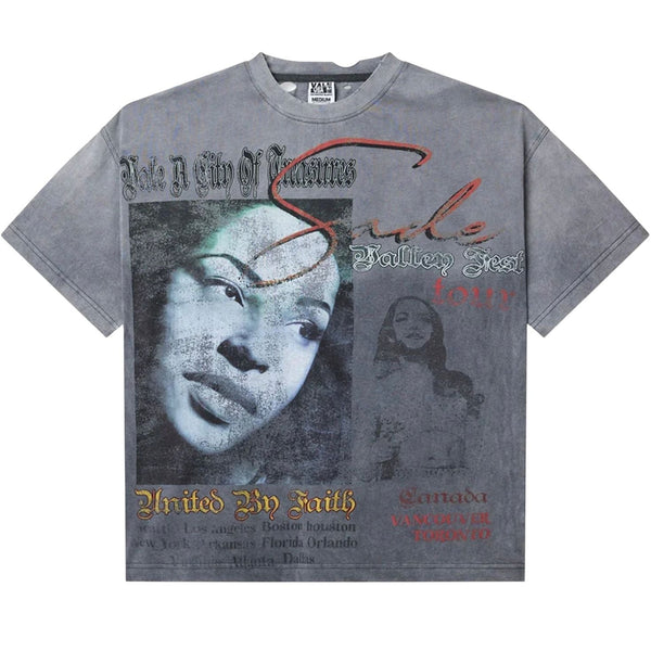 Vale Forever Valley Tour Tee (Washed Black) - Preowned