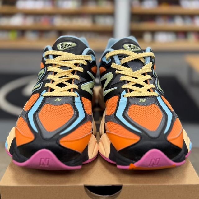 New Balance 9060 Sun Glow Team Sky Blue - Preowned