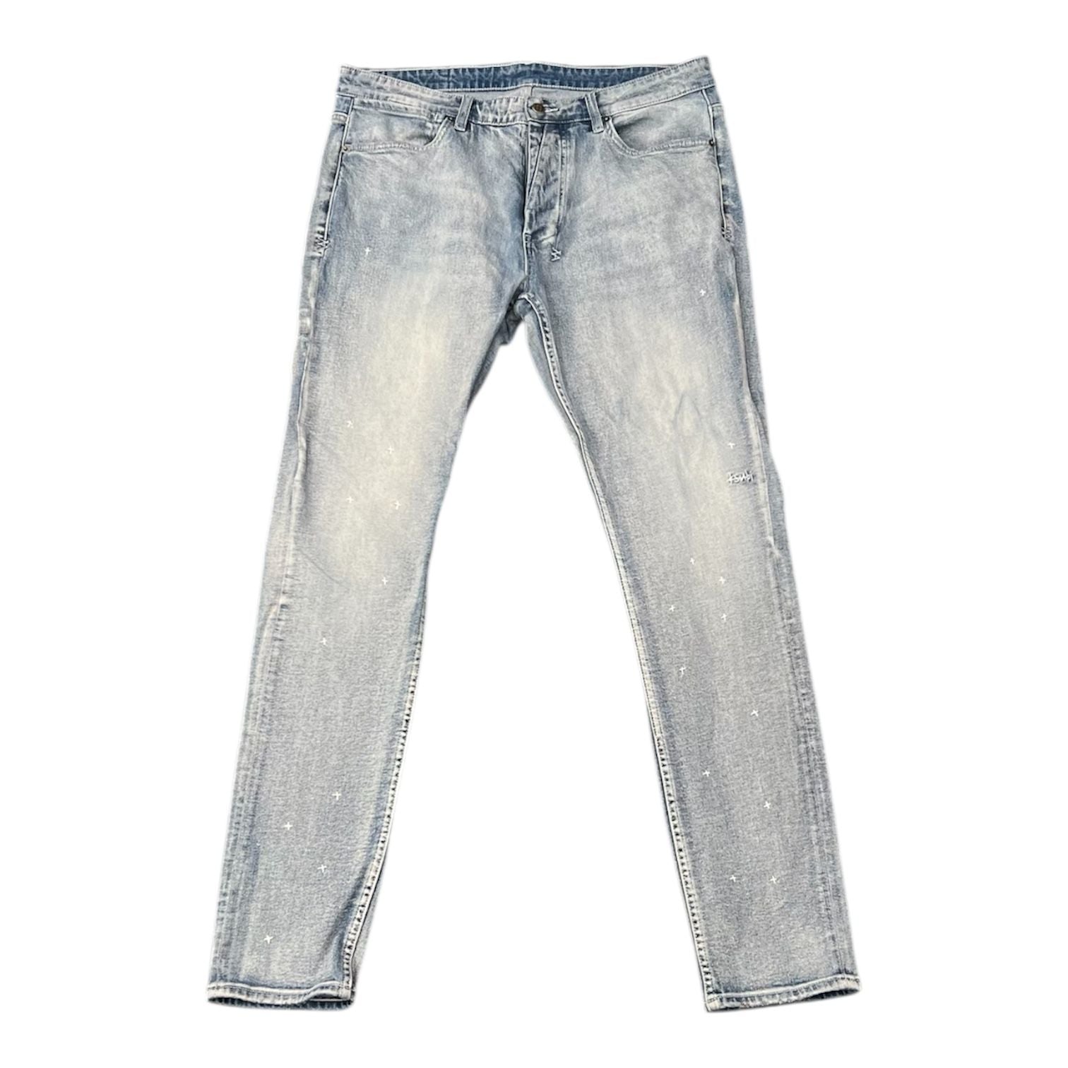 Ksubi Cross Denim (Light Indigo) - Preowned