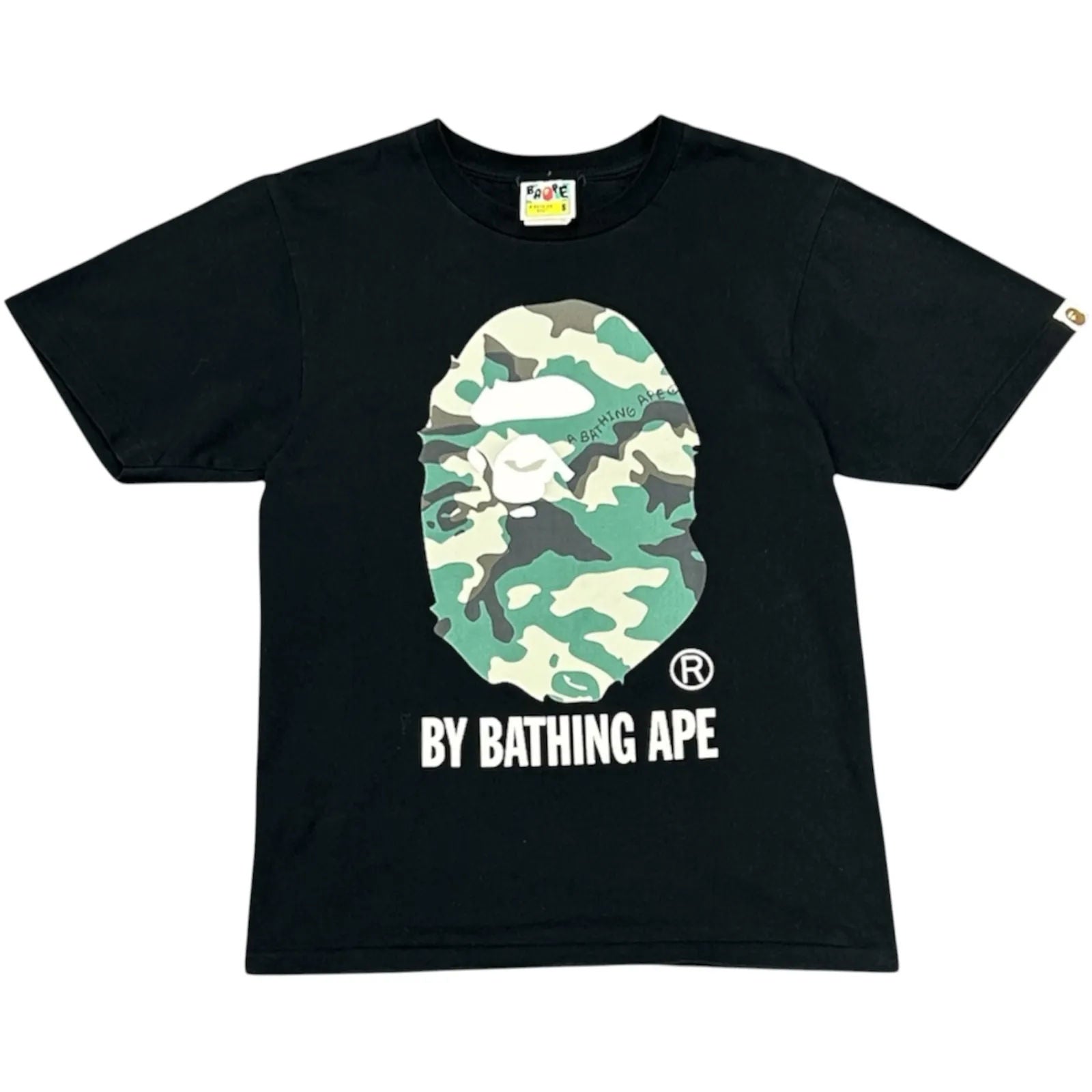 Bape Woodland Camo By Bathing Ape Tee (Black) - Preowned